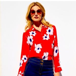 EQUIPMENT
Leema Antiquity Floral-Print Silk Blouse